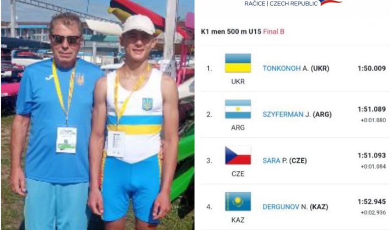Каменской гребец — среди лучших на престижном турнире в Чехии