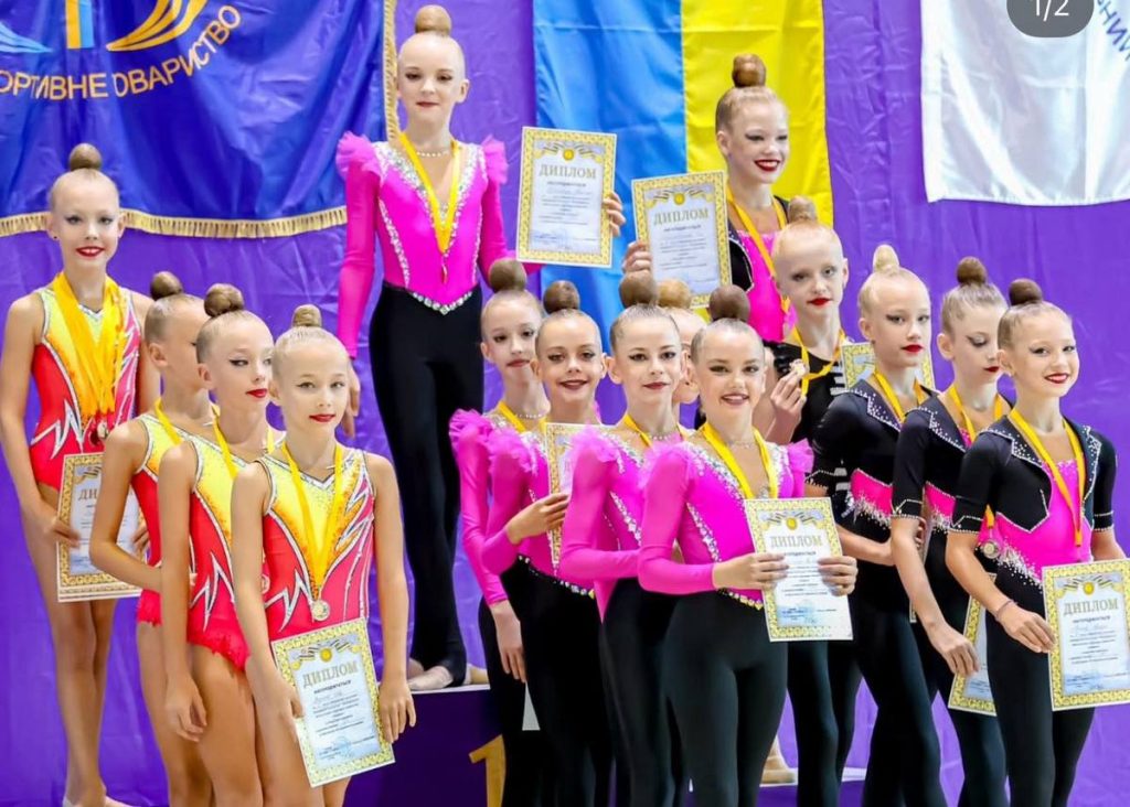 Кам’янська гімнастка в складі збірної області виборола “срібло” на всеукраїснькому турнірі