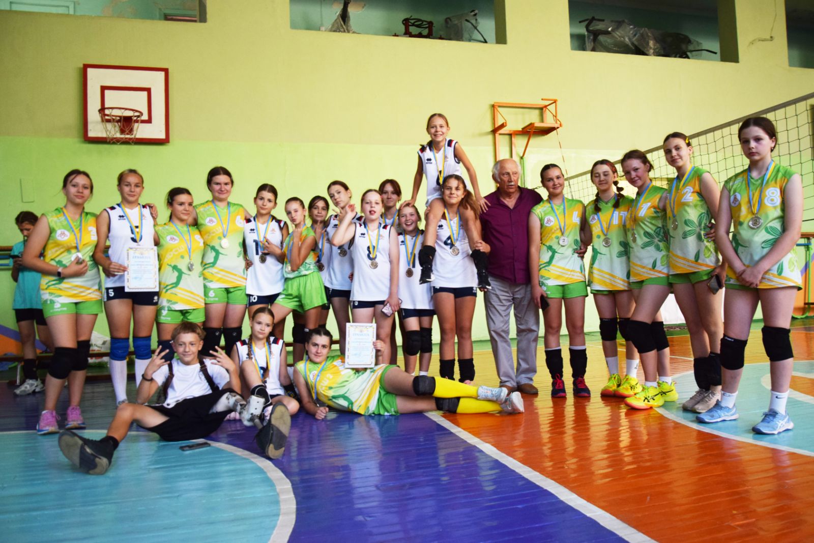 У Кам'янському відбувся відкритий чемпіонат ДЮСШ№ 2 з волейболу серед дівчат