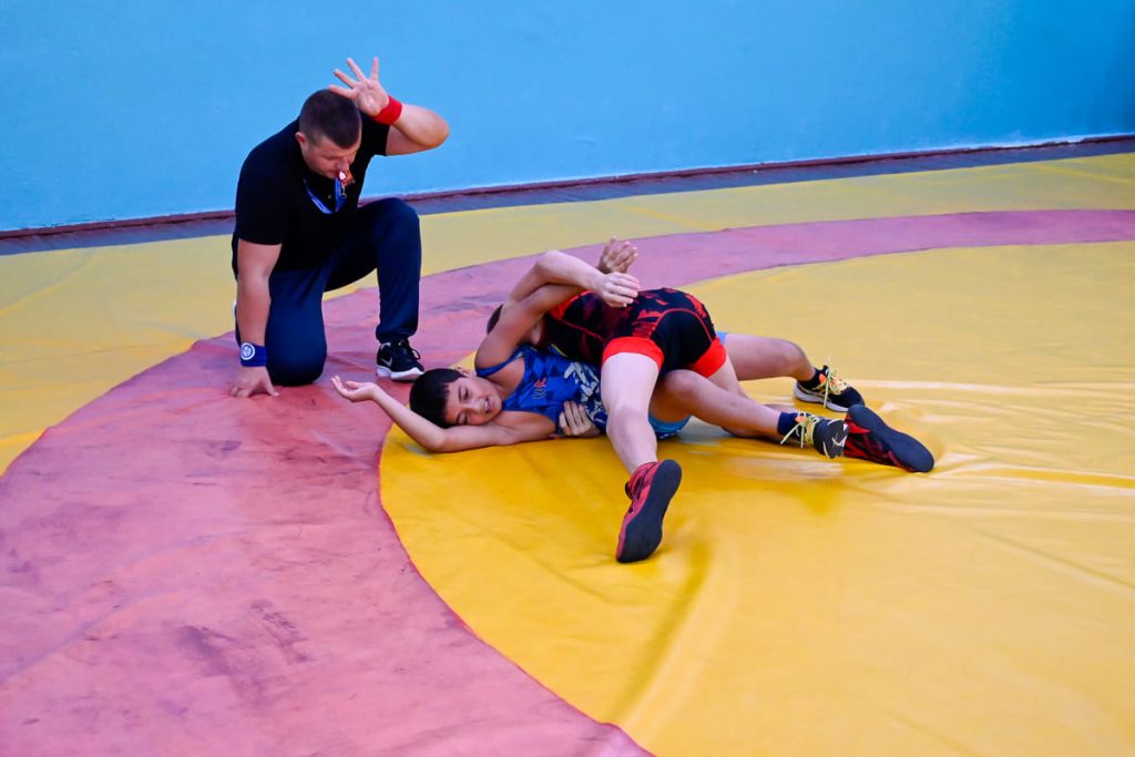 У Кам’янському відбувся чемпіонат області з греко-римської боротьби серед юнаків