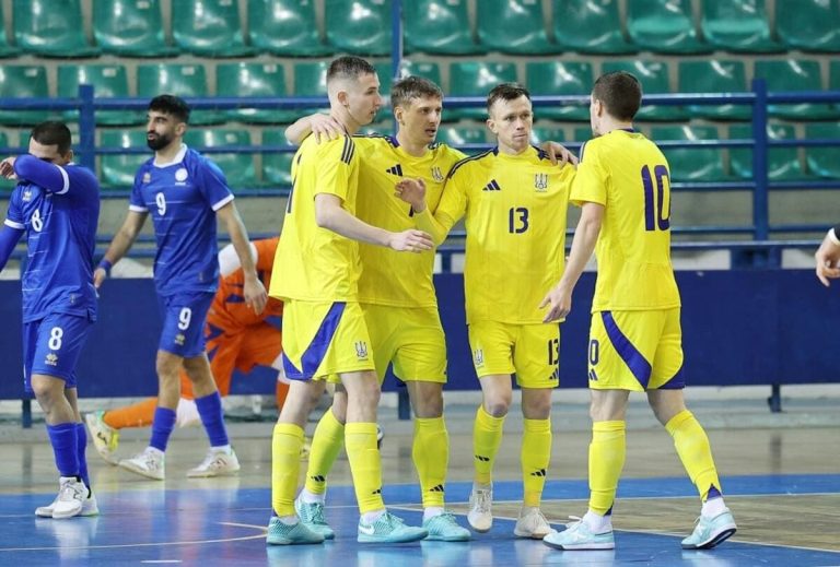 Определились потенциальные соперники сборной Украины на чемпионате Европы-2026 по футзалу