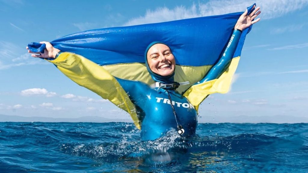 Українка Катерина Садурська – двічі чемпіонка світу з фрідайвінгу