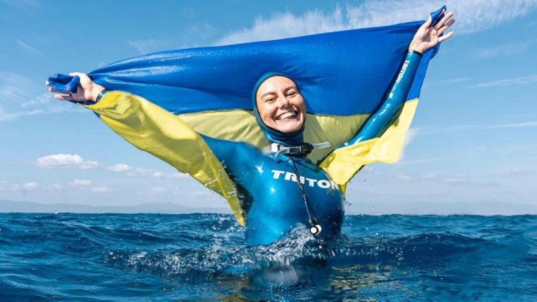 Украинка Екатерина Садурская – двукратная чемпионка мира по фридайвингу