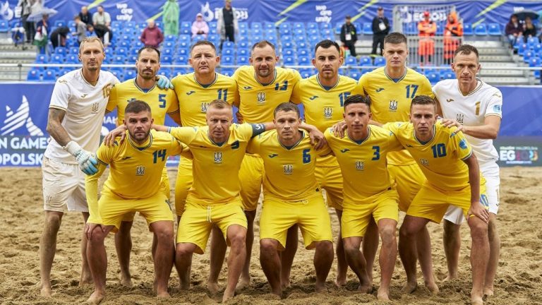 Сборная Украины по пляжному футболу обыграла Данию в заключительном матче Суперфинала Евролиги-2025