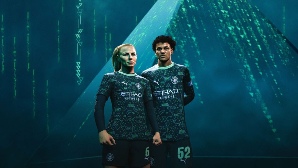 «Манчестер Сити» выпустил уникальную игровую форму в сотрудничестве с EA Sports FC