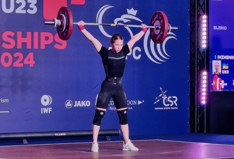 Українка Ольга Івженко стала абсолютною чемпіонкою Європи з важкої атлетики