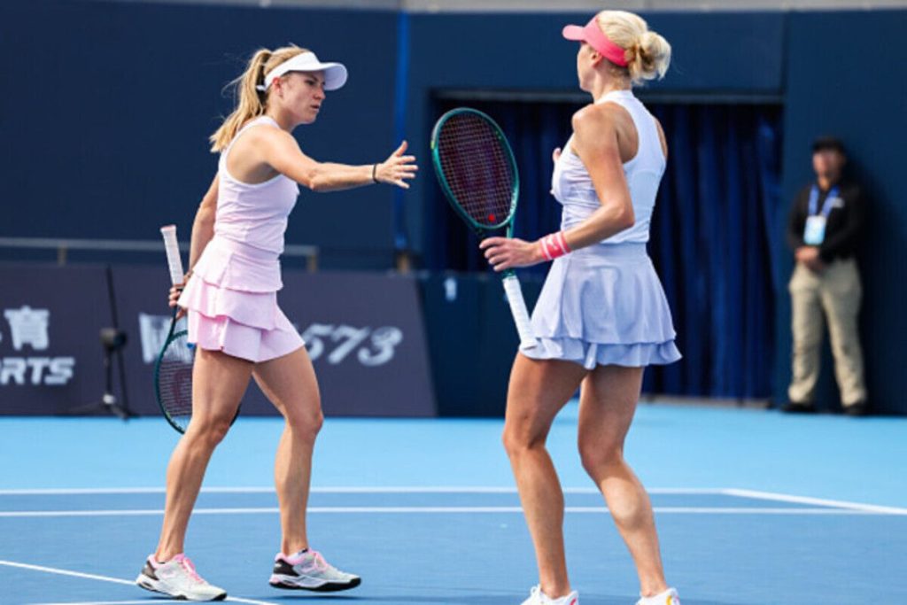 Днепрянка Людмила Киченок вышла во второй круг парного WTA 1000 в Ухане