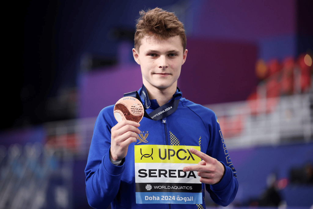 Украинский прыгун в воду Алексей Середа номинирован на звание спортсмена года по версии World Aquatics
