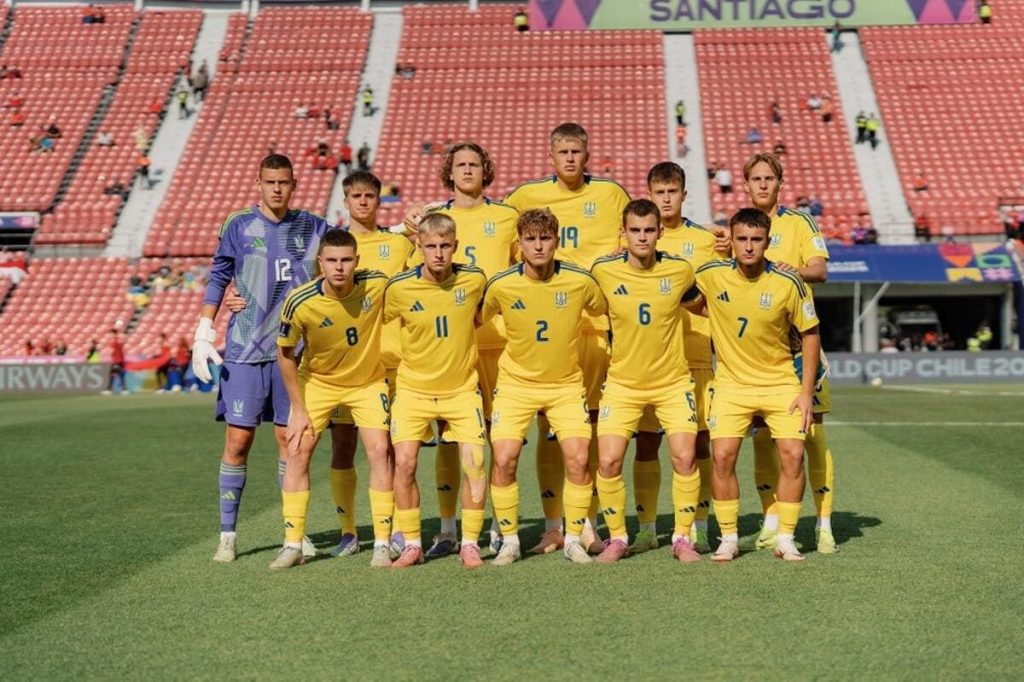 Сборная Украины U-20 проиграла Испании в 1/8 финала ЧМ-2025 по футболу