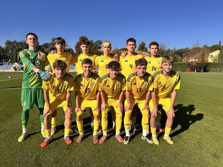Юношеская сборная Украины U-16 уступила Италии во втором контрольном матче