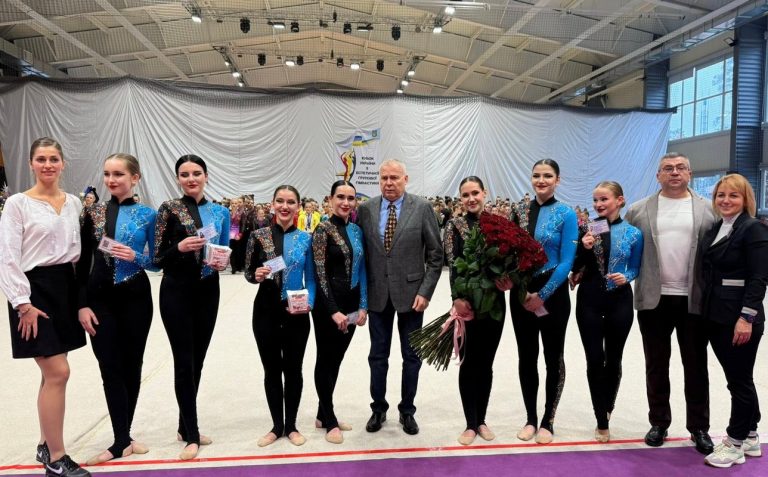 Кам’янчанки успішно виступили на всеукраїнських змаганнях з естетичної групової гімнастики