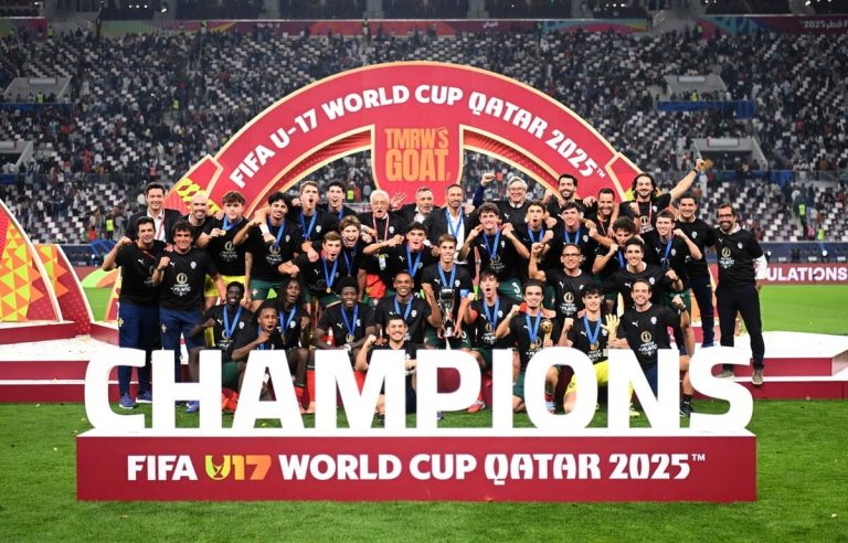Сборная Португалии U-17 впервые в истории стала чемпионом мира по футболу