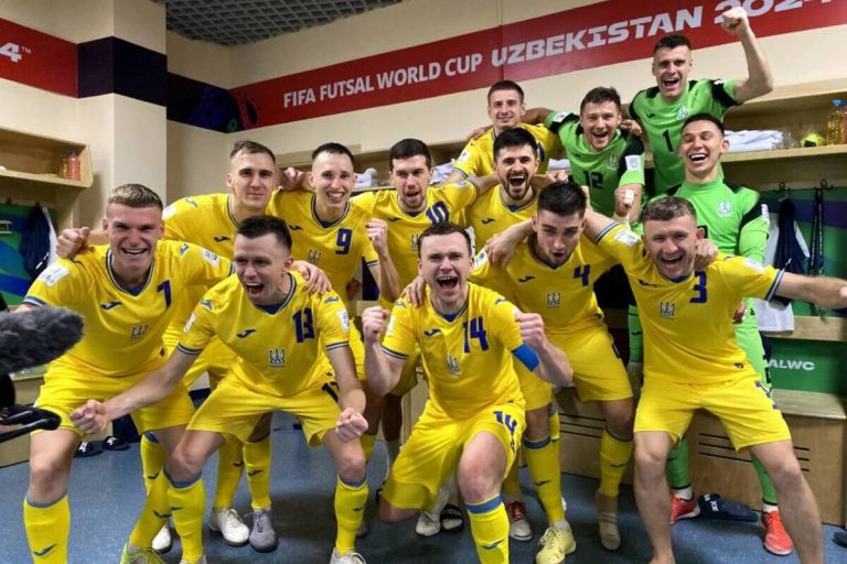 Сборная Украины по футзалу победила Францию ​​в контрольном поединке