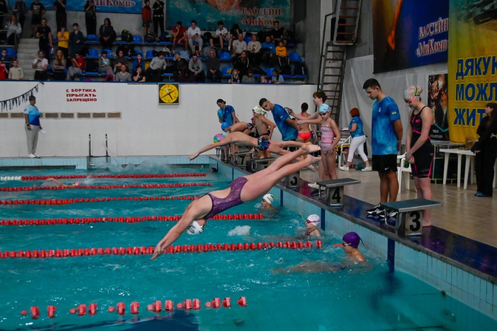Каменское приняло традиционный Кубок по плаванию Swim Sharks