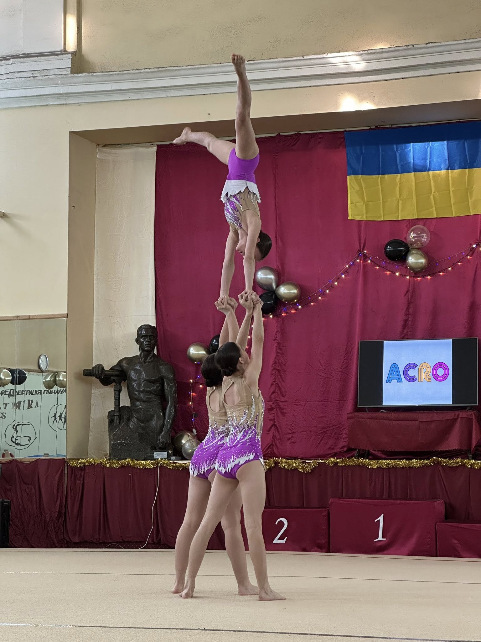 Вихованці кам'янської ДЮСШ №4 успішно виступили на Чемпіонаті України зі спортивної акробатики у Львові