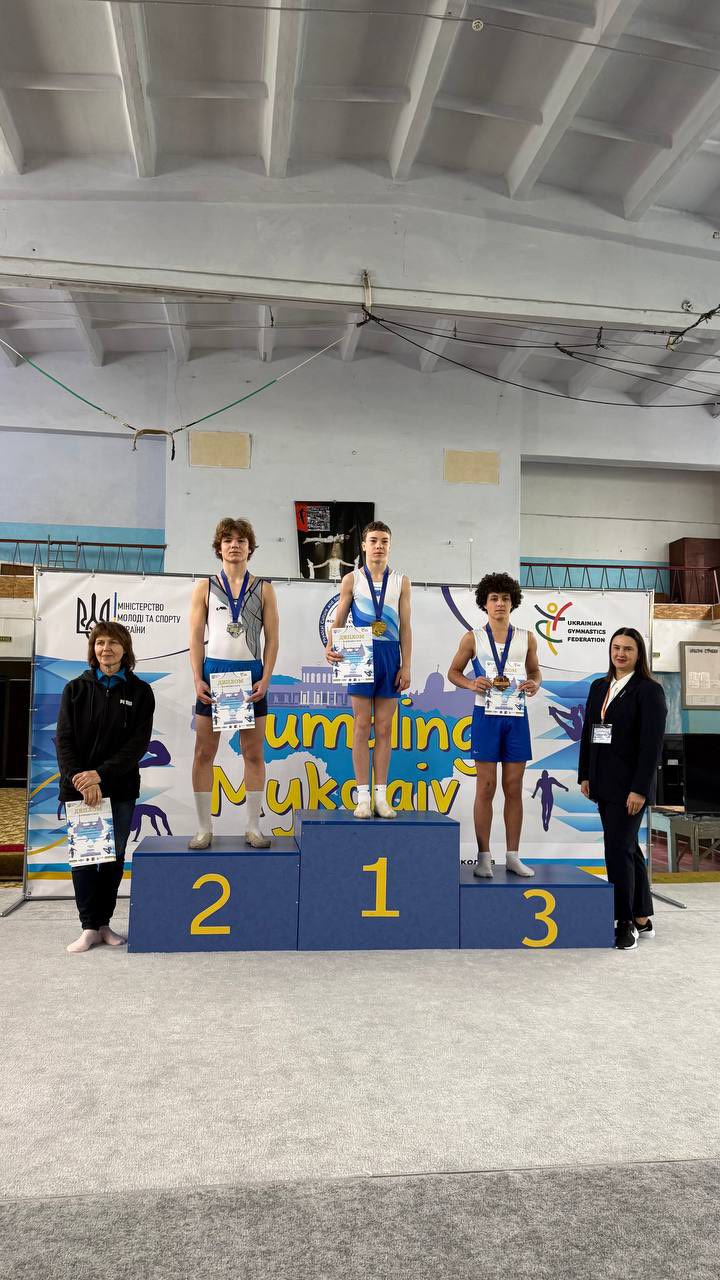 Кам'янчани - серед призерів всеукраїнських змагань зі стрибків на акробатичній доріжці