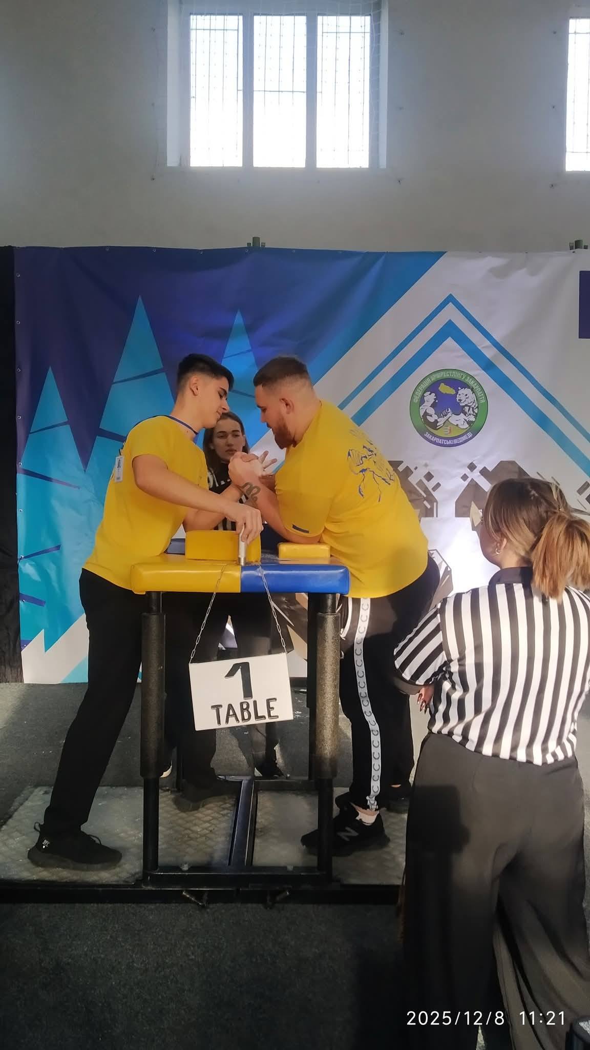 Кам’янські спортсмени вибороли низку медалей на Кубку України з параармрестлінгу