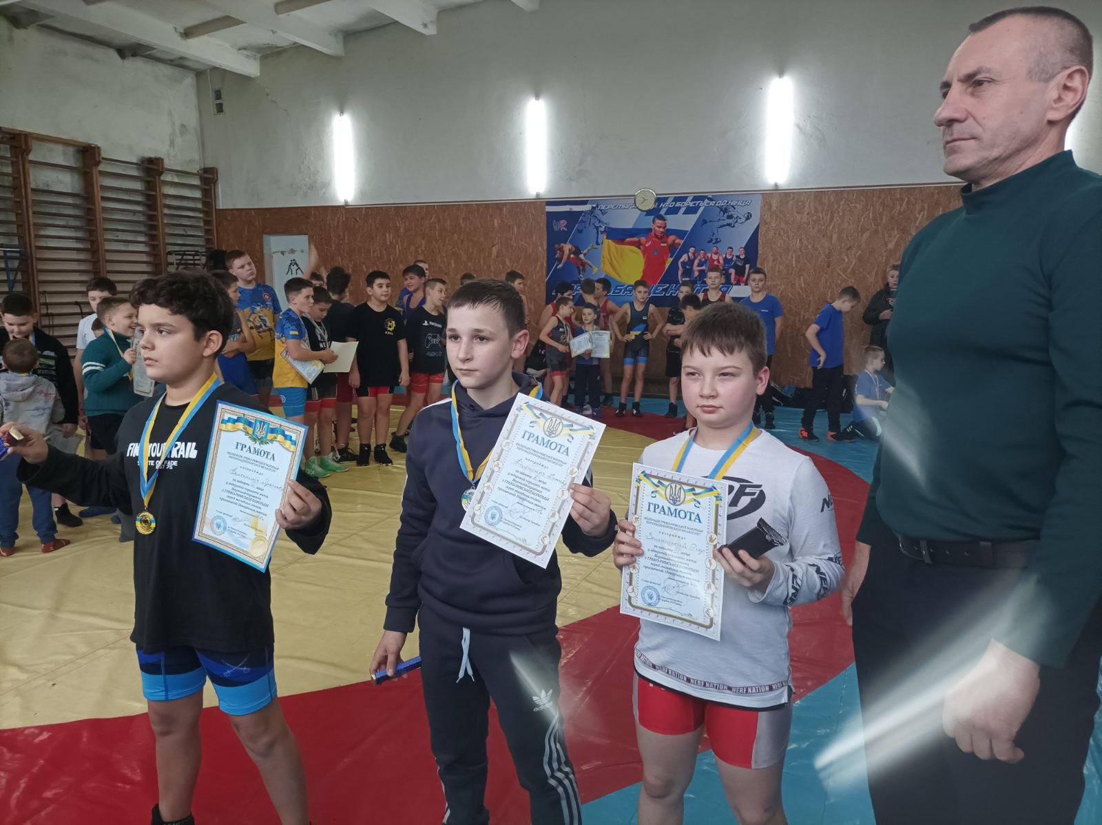 Борці Кам’янського вибороли нагороди на відкритому чемпіонаті у Верхньодніпровську