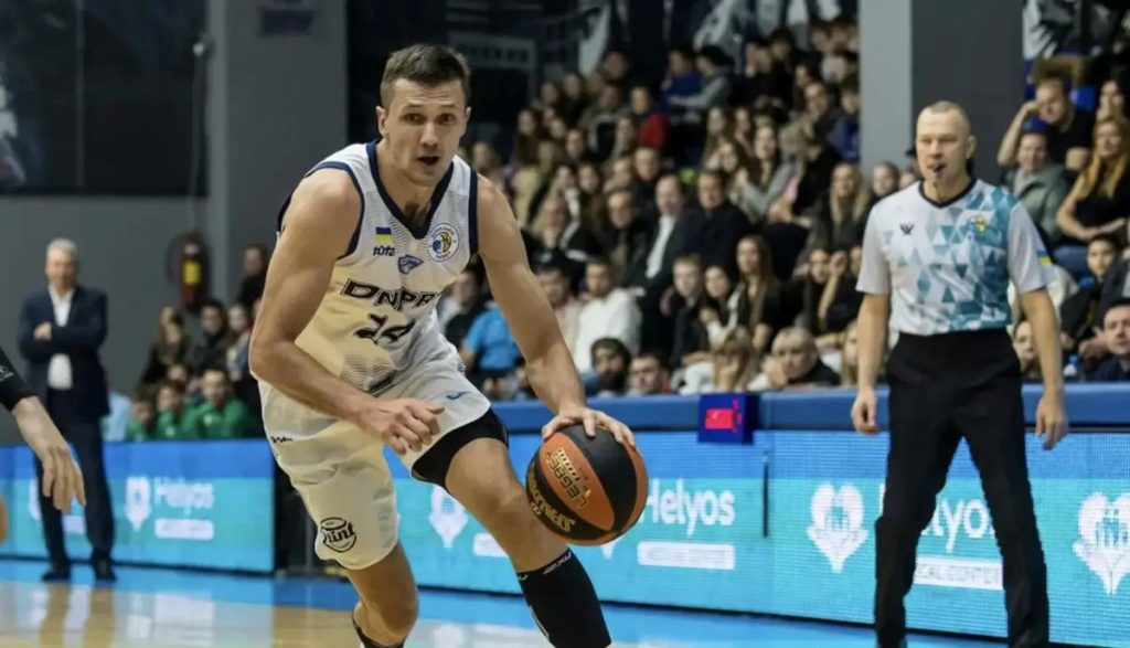 Форвард “Дніпра” Володимир Конєв визнаний MVP восьмого туру Суперліги-2025/26 з баскетболу