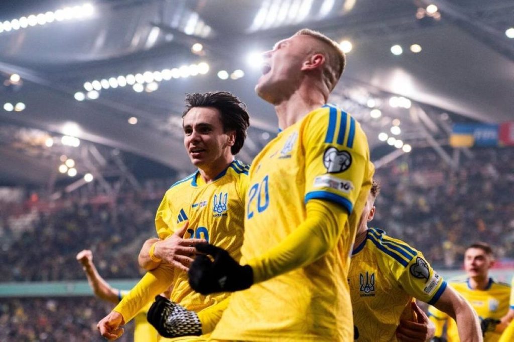 Сборная Украины сохранила свое место в обновленном рейтинге ФИФА