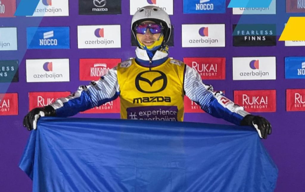 Украинец Александр Окипнюк выиграл этап Кубка мира по лыжной акробатике