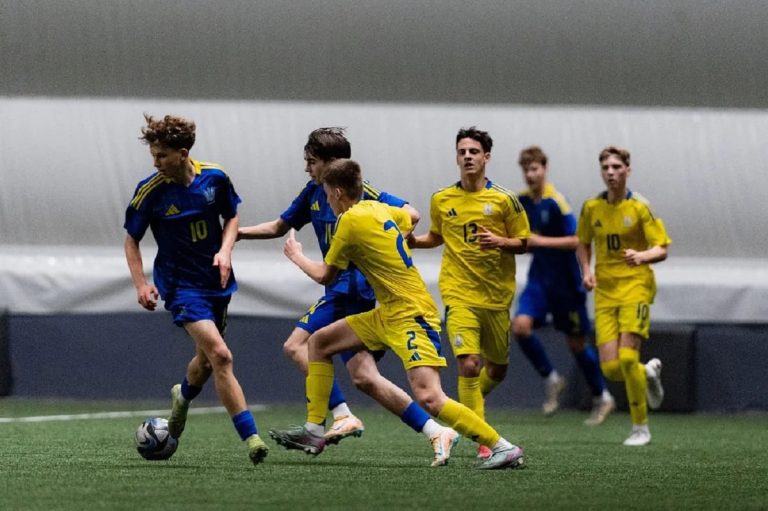 Сборная Украины U-15 с победы стартовала на Турнире развития УЕФА