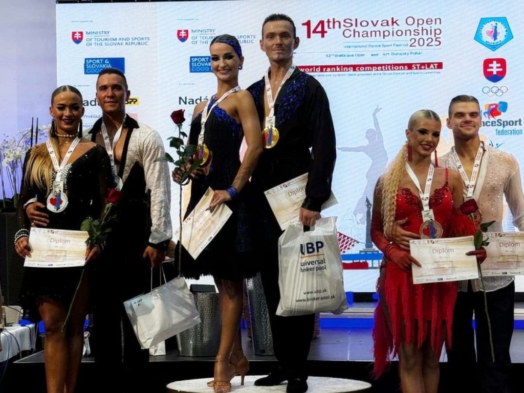 Украинские танцоры победили на Slovak Open Championship 2025