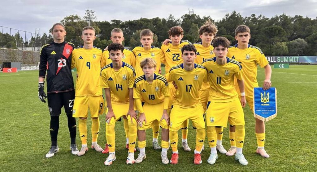 Юношеская сборная Украины U-15 одержала вторую победу на Турнире развития УЕФА