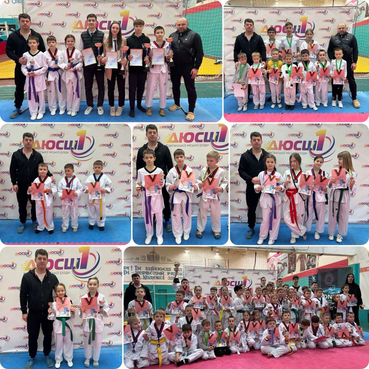 У Кам'янському відбувся чемпіонат ДЮСШ №1 з тхеквондо ВТФ