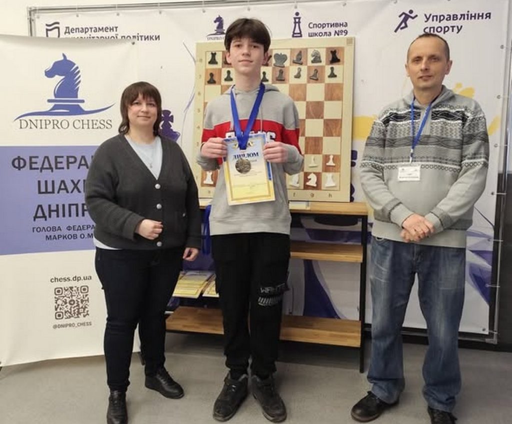 Кам’янський шахіст виборов “срібло” обласного чемпіонату