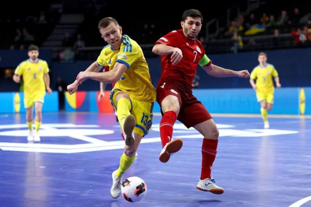 Сборная Украины по футзалу потерпела поражение на старте Евро-2026