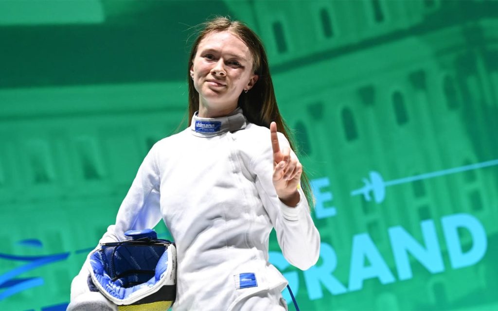 Украинка Анна Максименко завоевала «бронзу» на Гран-при по фехтованию