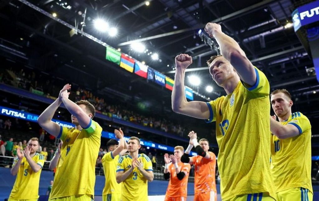 Футзальна збірна України з перемогою над Чехією вийшла до чвертьфіналу Євро-2026