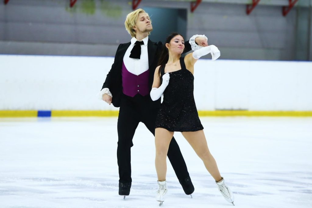 Украинцы Зои Ларсон и Андрей Капран вышли в произвольный танец на чемпионате Европы по фигурному катанию