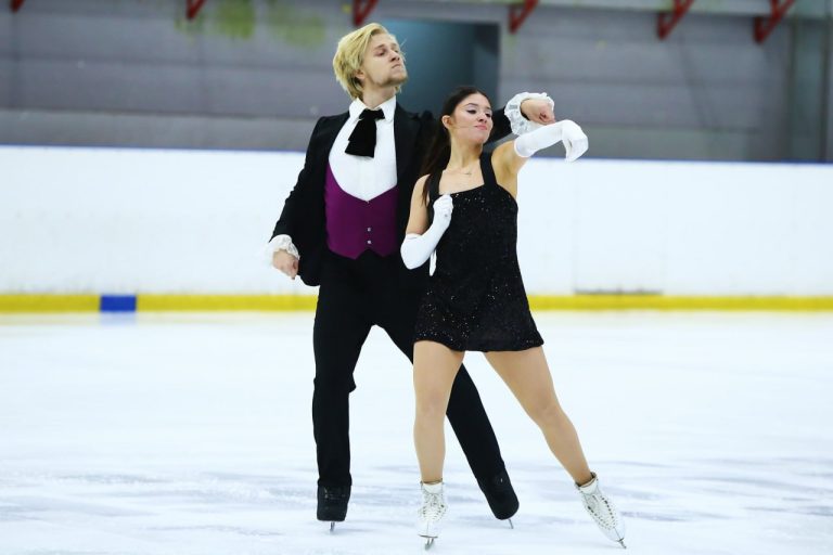 Украинцы Зои Ларсон и Андрей Капран вышли в произвольный танец на чемпионате Европы по фигурному катанию