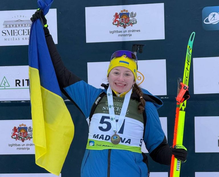 Українка Тарасюк здобула бронзу на етапі юніорського Кубка IBU в Латвії