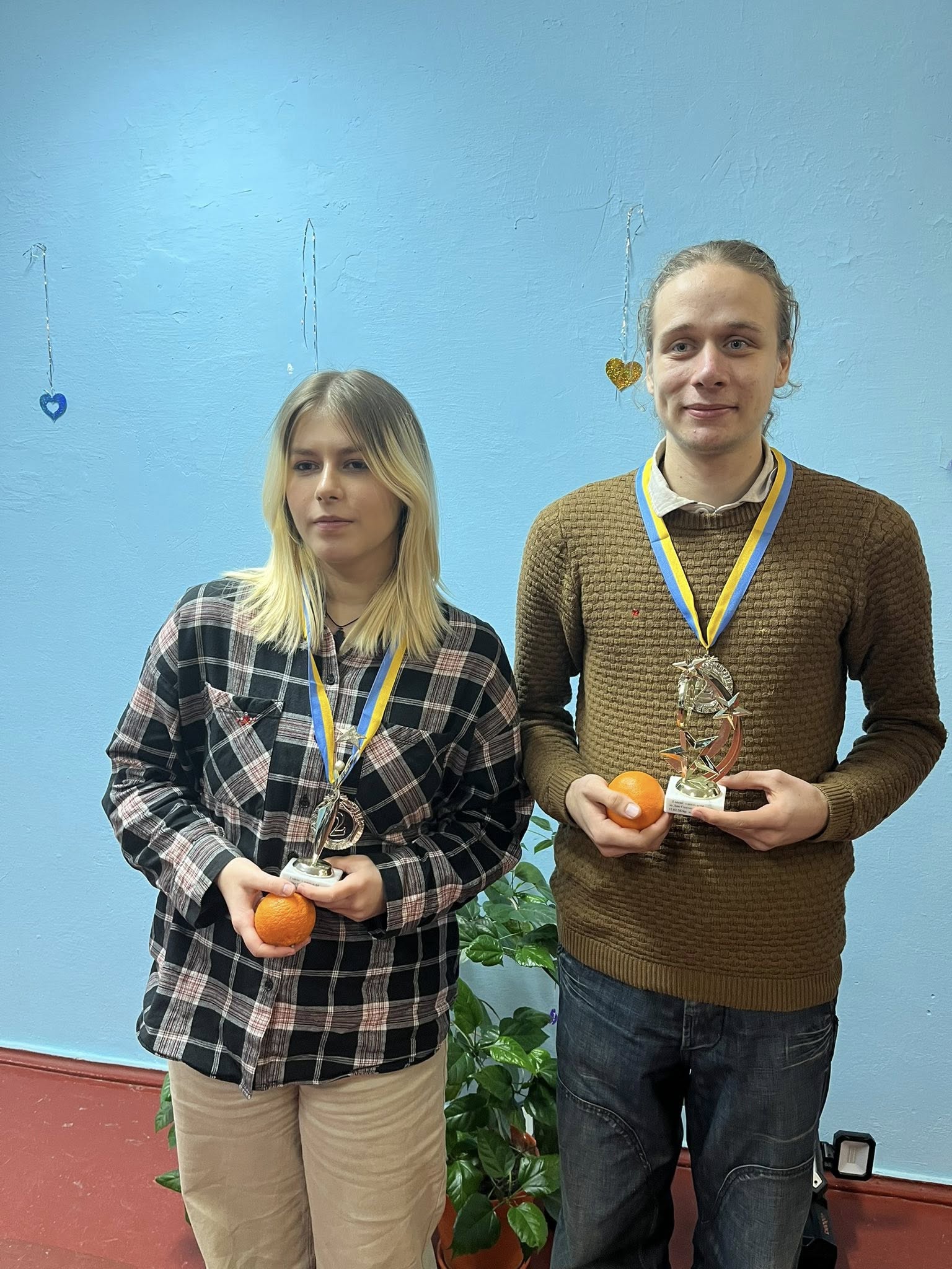 Святковий шашковихй захід до Дня Святого Валентина