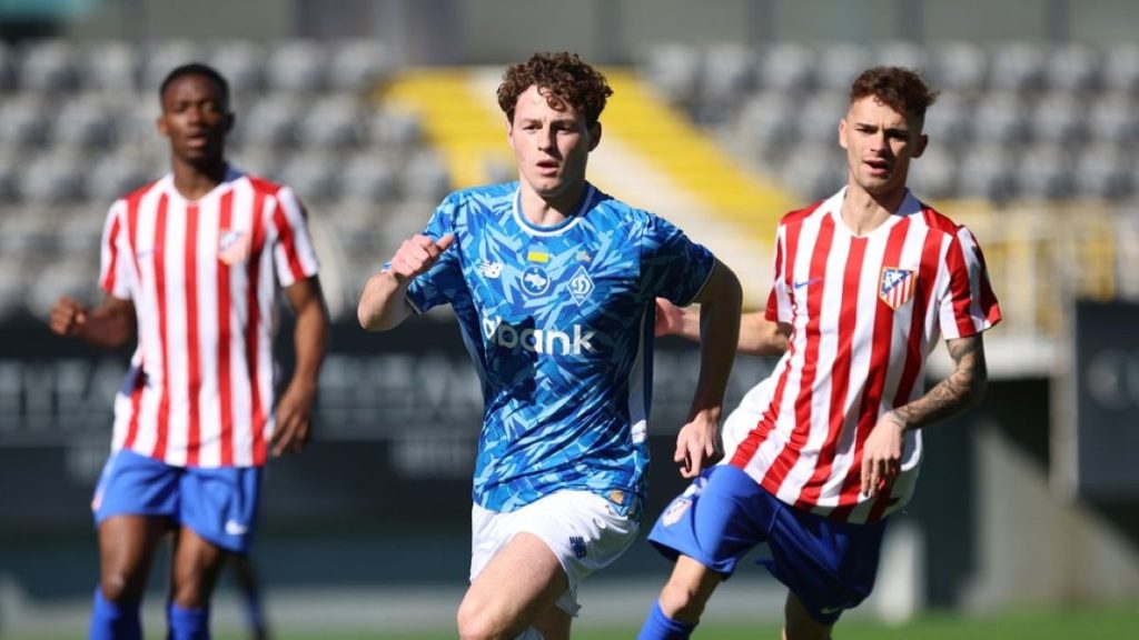 «Динамо» U-19 разгромно проиграло «Атлетико» и вылетело из Юношеской лиги УЕФА