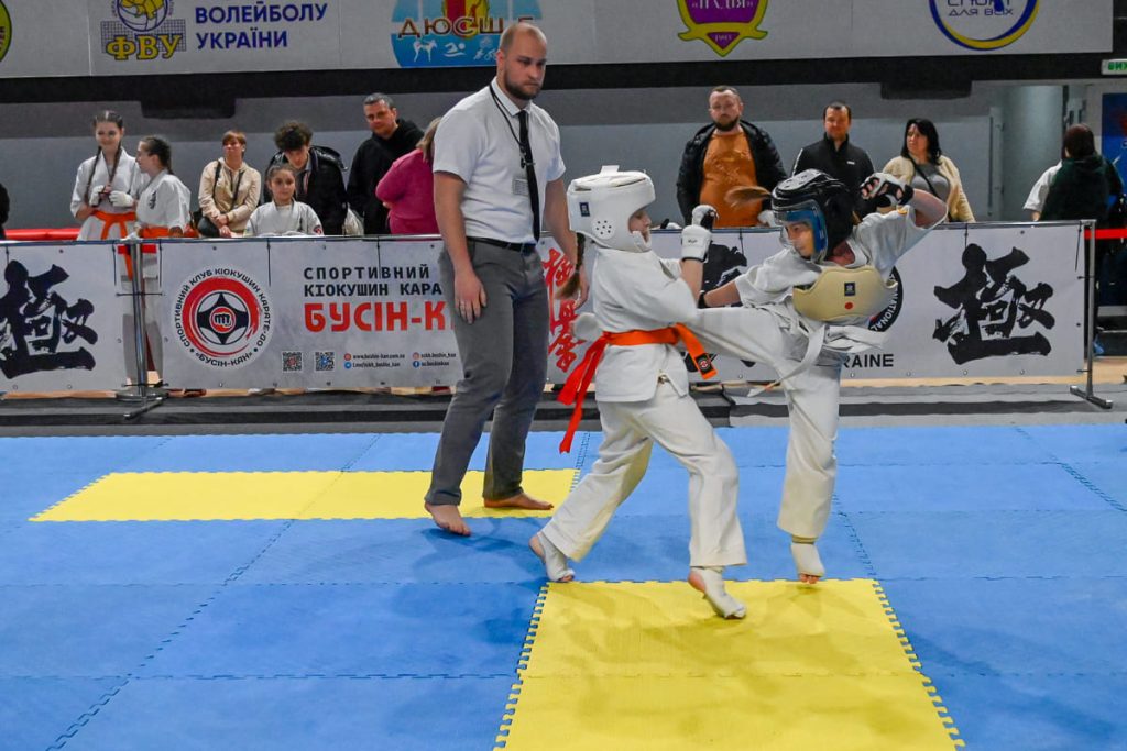 В Каменском состоялся турнир по киокушин каратэ «Кубок новичка»
