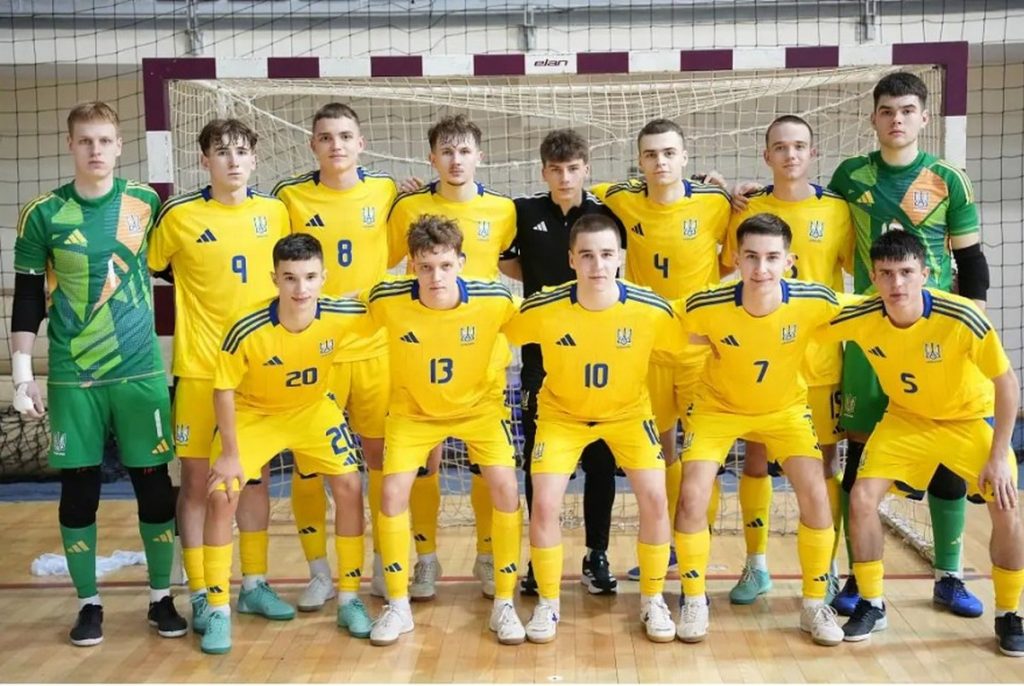 Україна U-18 перемогла Португалію в товариському матчі з футзалу