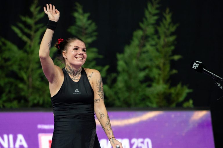 Александра Олейникова впервые вышла в полуфинал турнира WTA