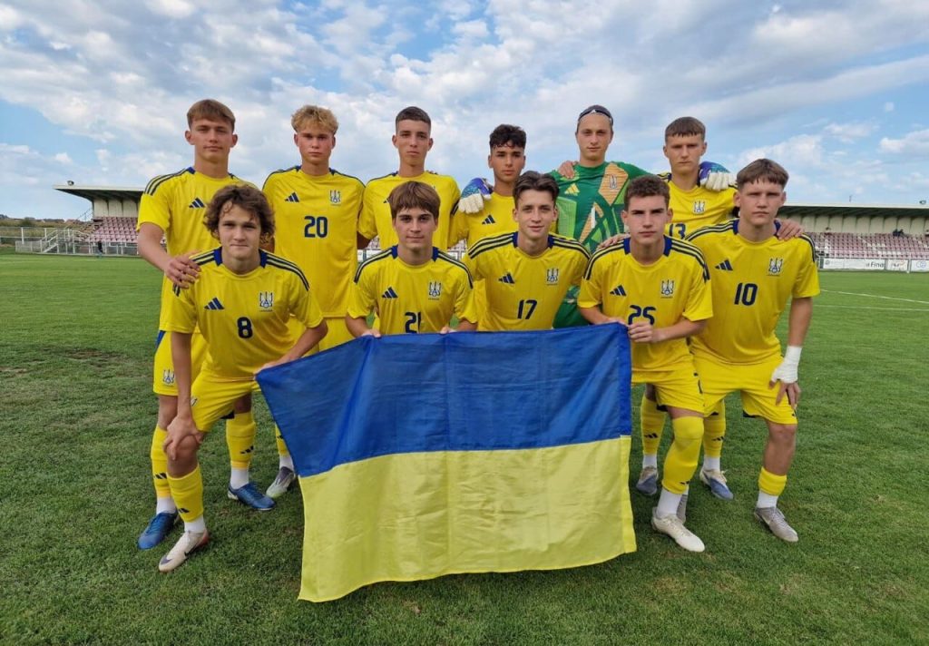 Сборная Украины U-17 по футболу стартовала с победы на международном турнире в Хорватии