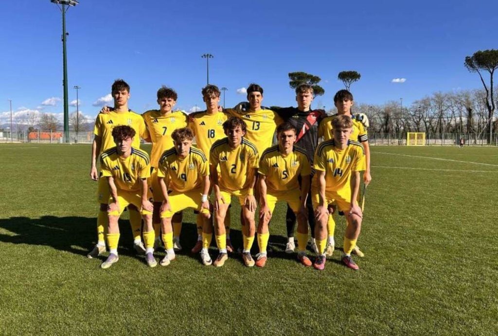 Збірна України U-18 зіграла внічию з Італією у товариському матчі