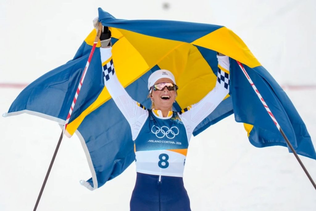 Скіатлон на Олімпіаді-2026: Шведка Фріда Карлссон взяла “золото”, українські лижниці вибули як колові