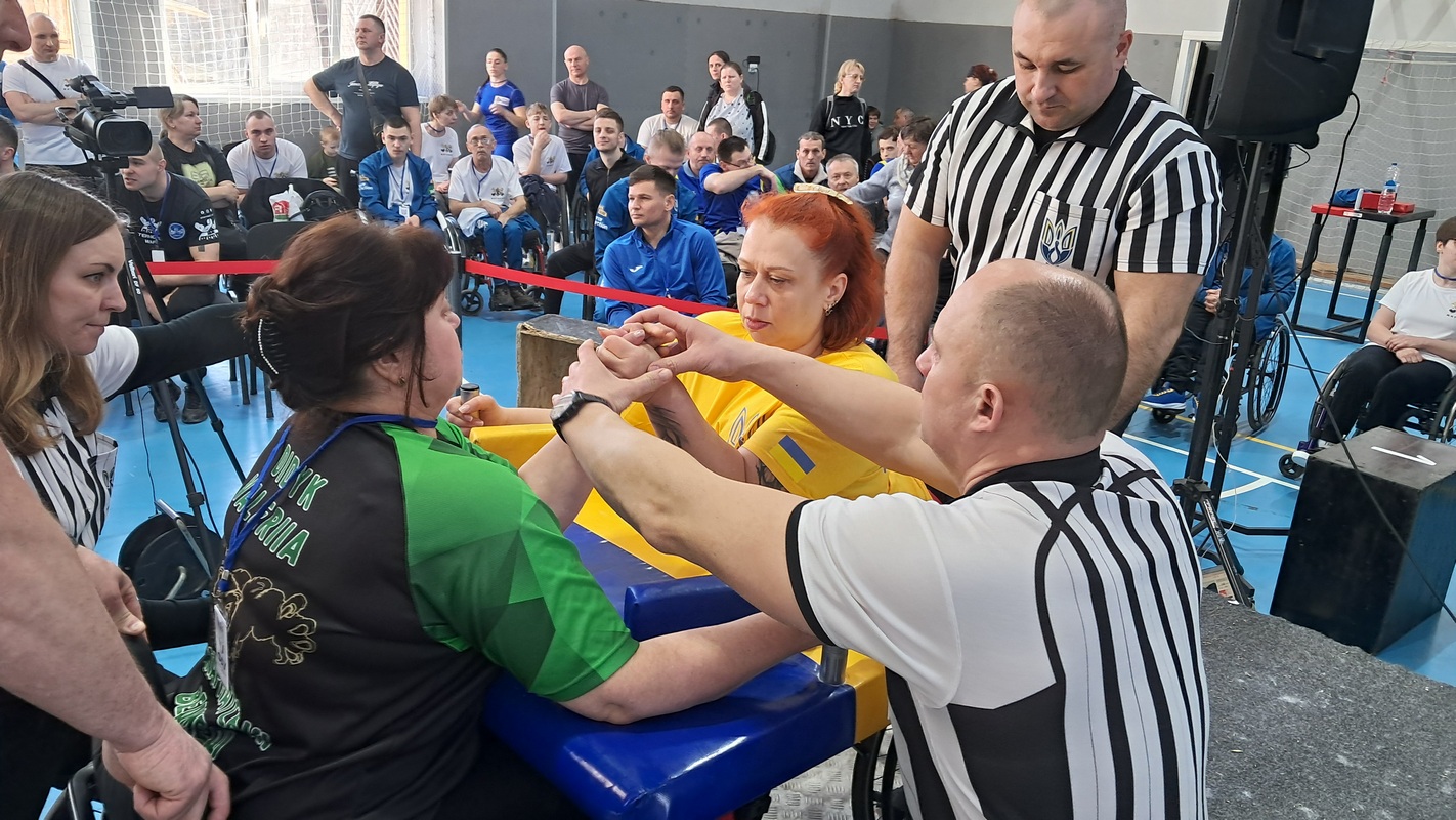 Спортсмени Кам’янського здобули медалі на чемпіонаті України з пара-армрестлінгу
