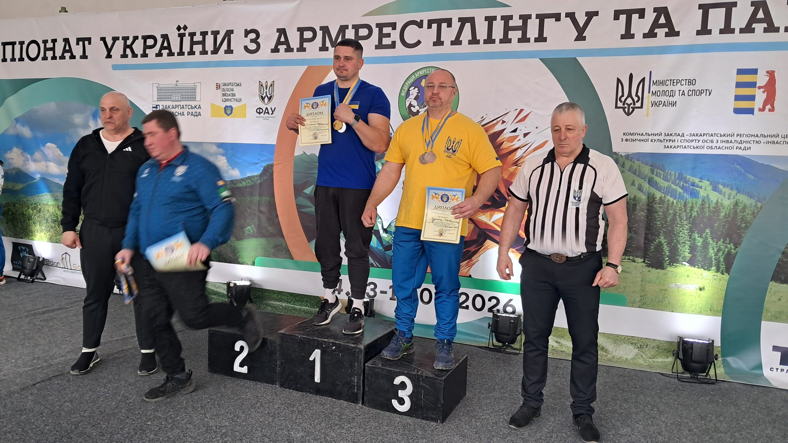 Спортсмени Кам’янського здобули медалі на чемпіонаті України з пара-армрестлінгу