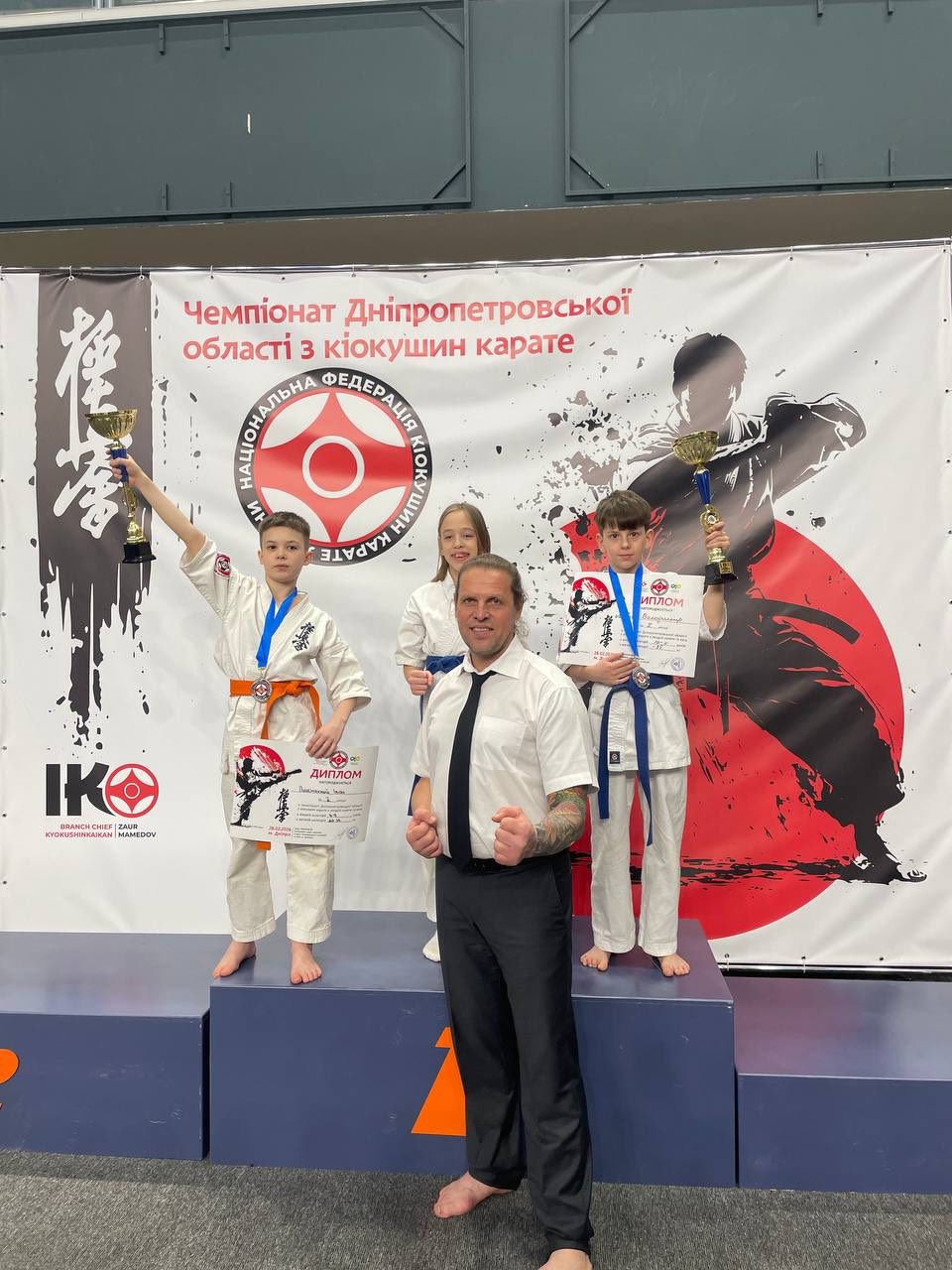 Каратисти Кам’янського вибороли 11 нагород на чемпіонаті області у Дніпрі