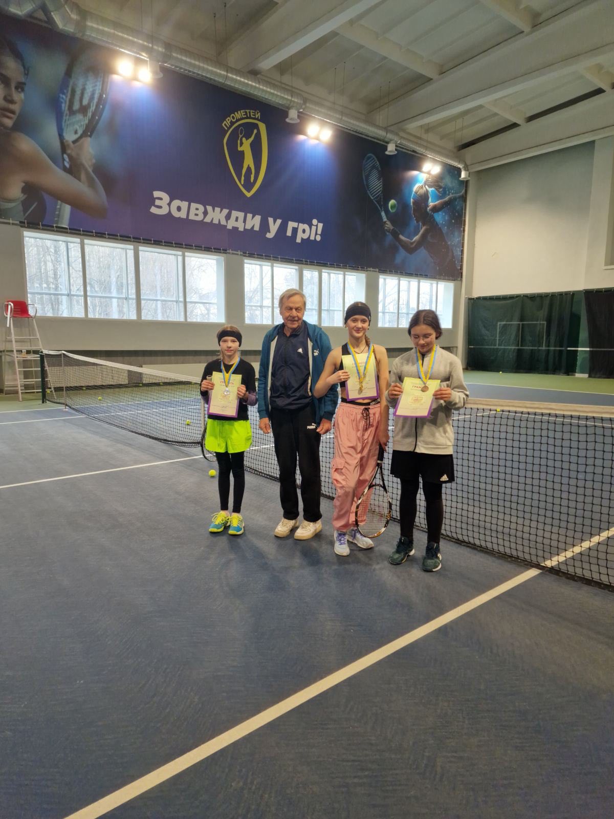 В Каменском состоялся традиционный теннисный турнир среди девочек 1 В Каменском состоялся традиционный теннисный турнир среди девочек