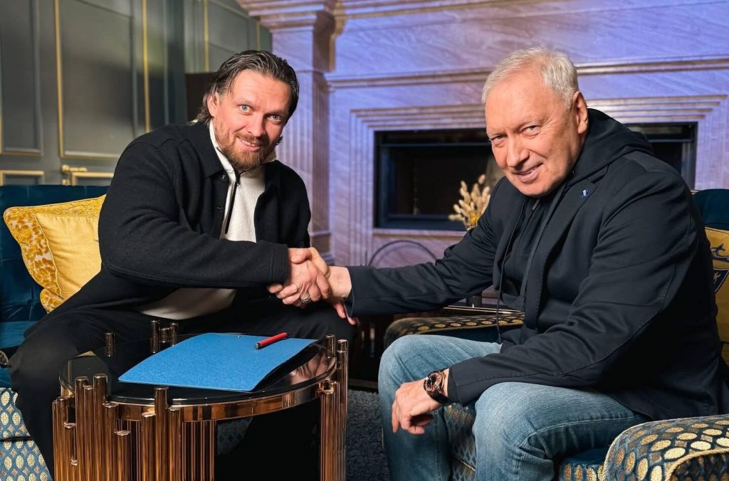 Александр Усик стал первым вице-президентом «Полесья»