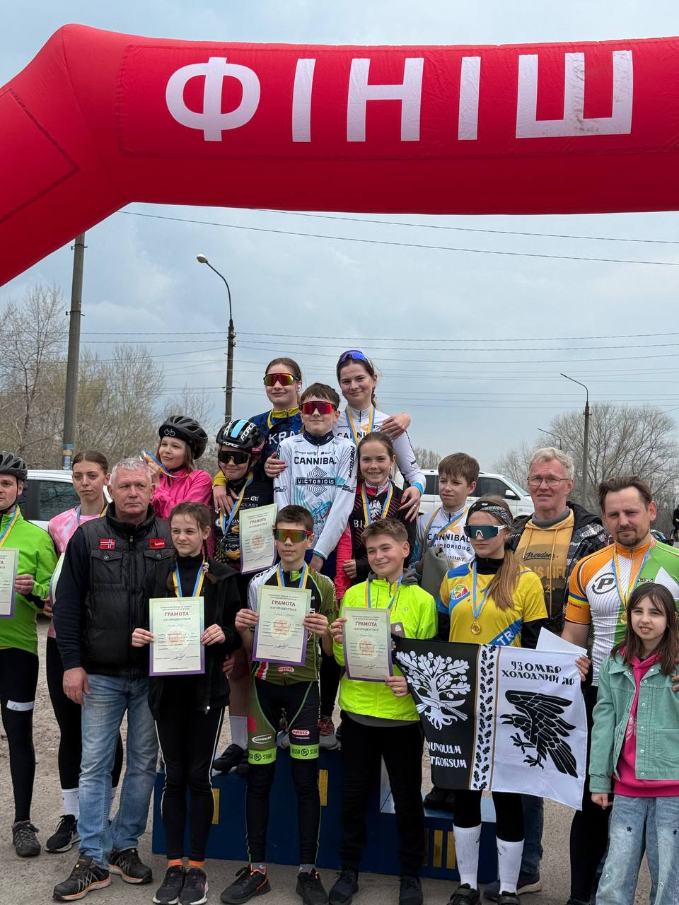 У Кам’янському відбувся чемпіонат з велокросу: результати 